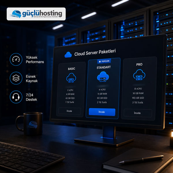 Güçlü Hosting Cloud Server
