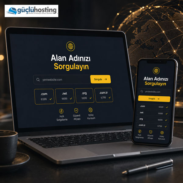 Güçlü Hosting Domain Tescil Hizmeti