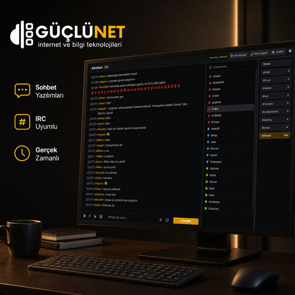 Baha Dijital Atölye IRC sohbet yazılımları ve mobil sohbet appletleri